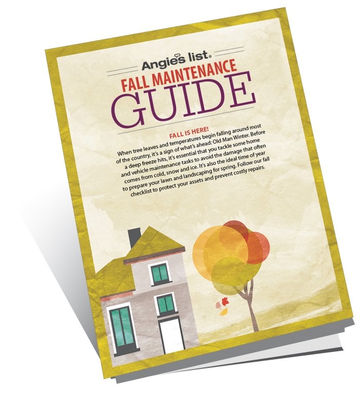 Angie's List Fall Maintenance Guide PDF